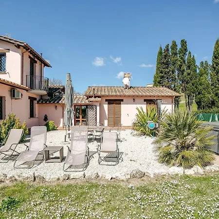 Villa Borghetto Valtania With Pool, Garden&sauna